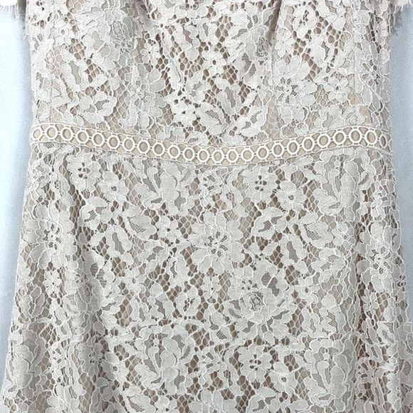 J. Crew Off The Shoulder Lace Dress. Size 00. New with Tags. - Picture 5 of 16
